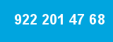 922 201 47 68 922 201 47 68